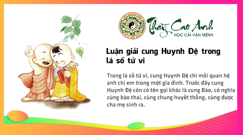 Luận giải cung Huynh Đệ trong lá số tử vi