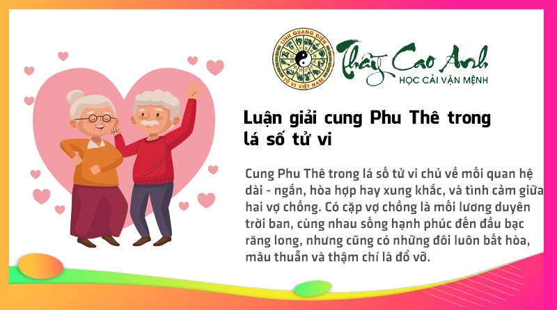 Luận giải cung Phu Thê trong lá số tử vi