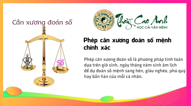 Phép cân xương đoán số mệnh chính xác