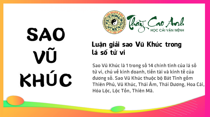 Luận giải sao Vũ Khúc trong lá số tử vi