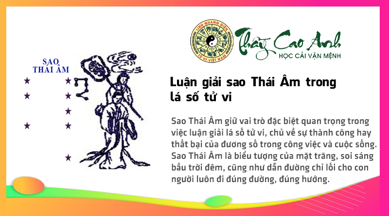 Luận giải sao Thái Âm trong lá số tử vi