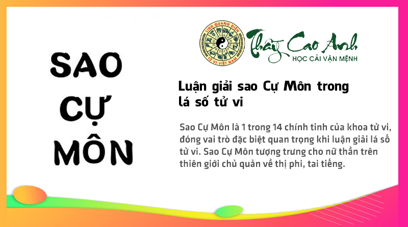 Luận giải sao Cự Môn trong lá số tử vi