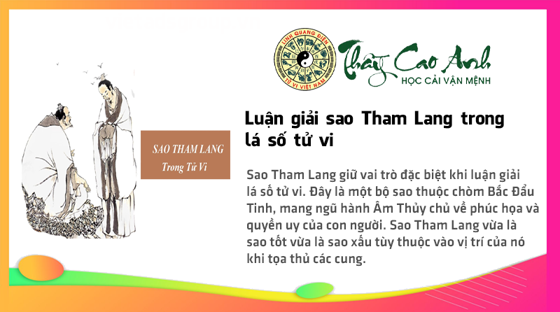 Luận giải sao Tham Lang trong lá số tử vi
