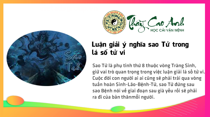Luận giải ý nghĩa sao Tử trong lá số tử vi