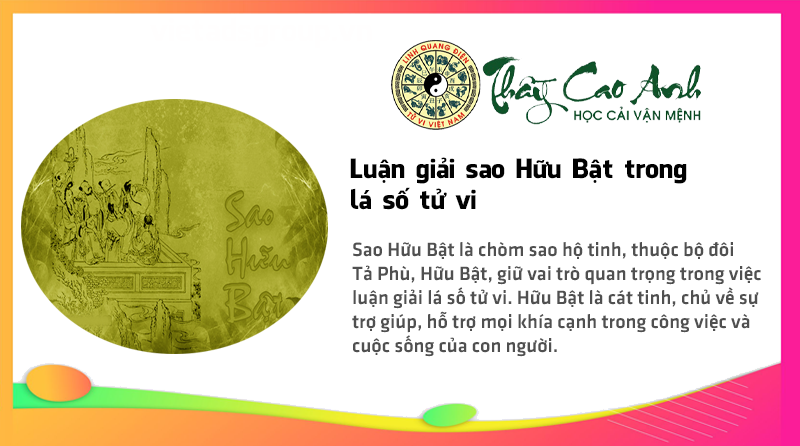Luận giải sao Hữu Bật trong lá số tử vi