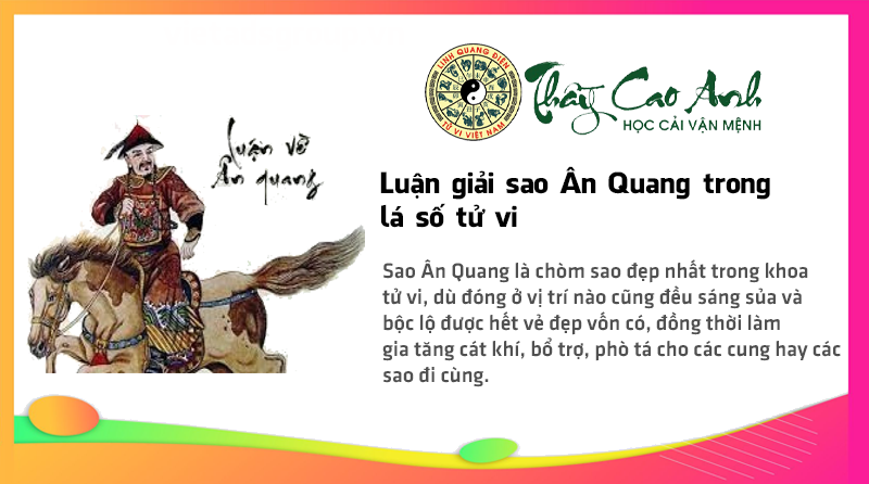 Luận giải sao Ân Quang trong lá số tử vi