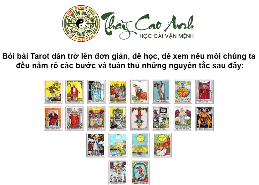 Hướng dẫn xem bói bài Tarot cho người mới bắt đầu
