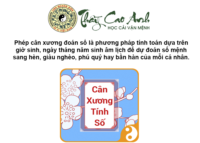 Phép cân xương đoán số mệnh chính xác