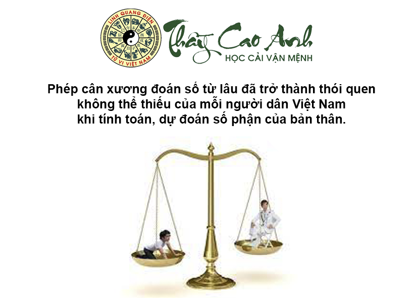 Phép cân xương đoán số mệnh chính xác