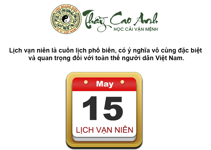 Tra cứu lịch vạn niên nhanh chóng và chính xác