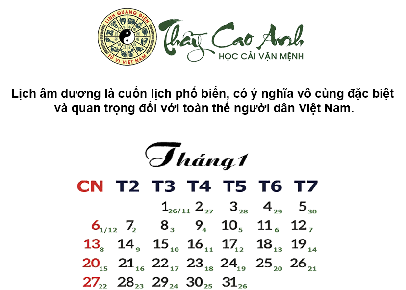 Lịch vạn niên là gì và tra cứu lịch âm dương trực tuyến chính xác