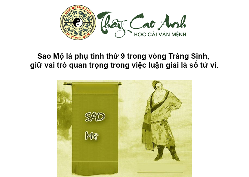 Luận giải ý nghĩa sao Mộ trong lá số tử vi