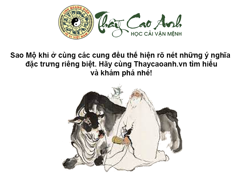 Luận giải ý nghĩa sao Mộ trong lá số tử vi