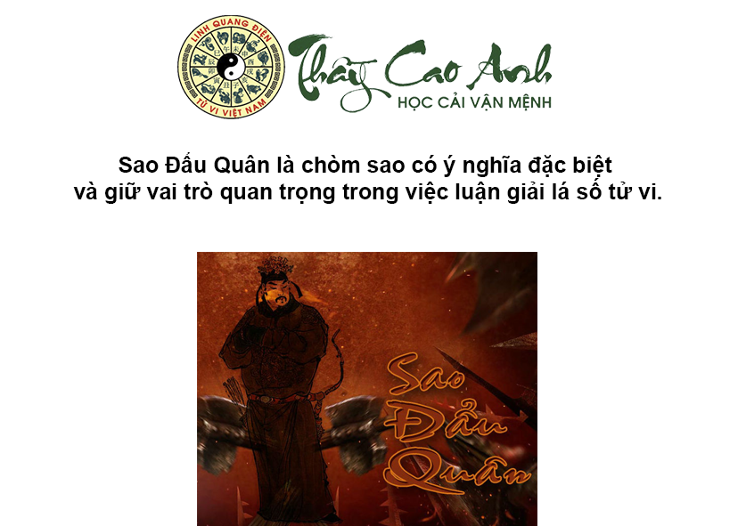 Luận giải sao Đẩu Quân trong lá số tử vi