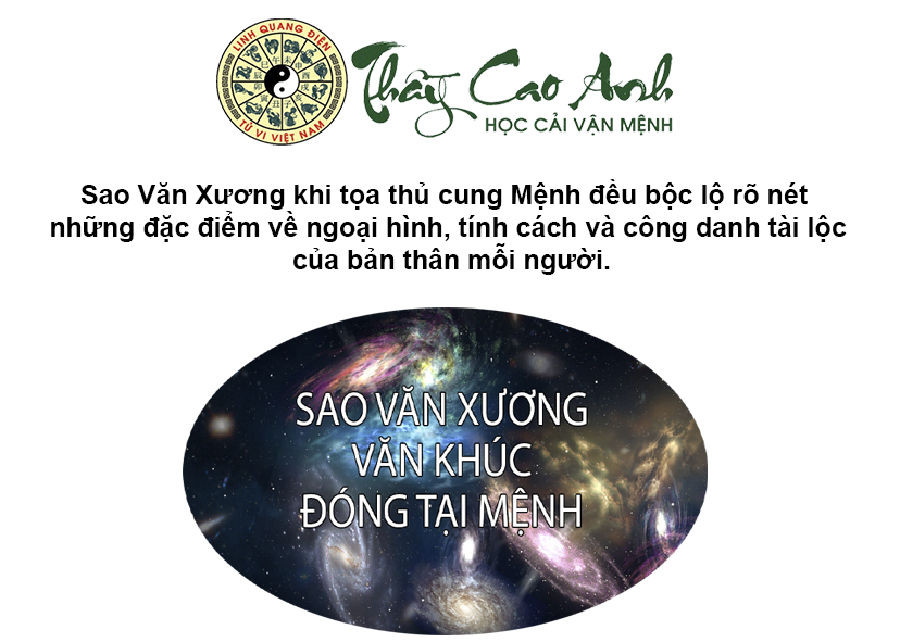 Luận giải sao Văn Xương trong lá số tử vi