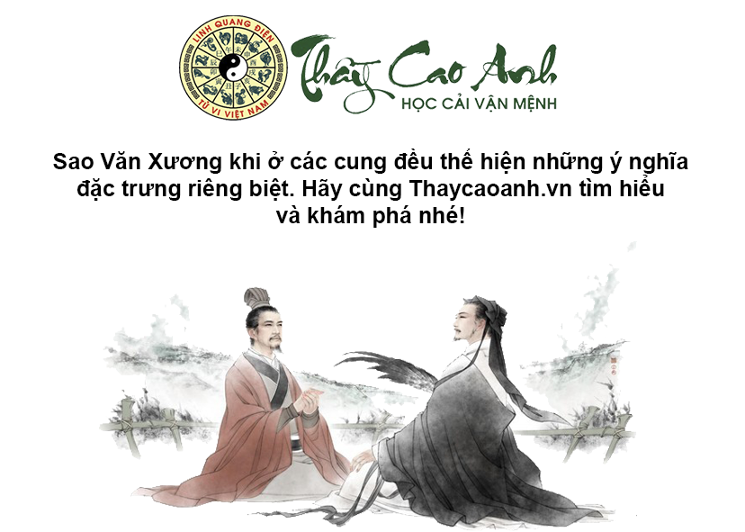 Luận giải sao Văn Xương trong lá số tử vi