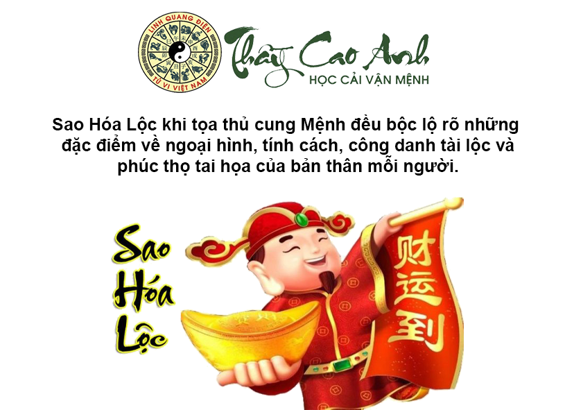 Luận giải sao Hóa Lộc trong lá số tử vi