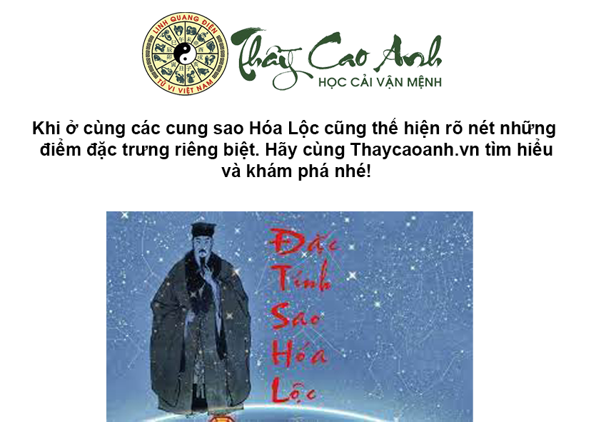 Luận giải sao Hóa Lộc trong lá số tử vi