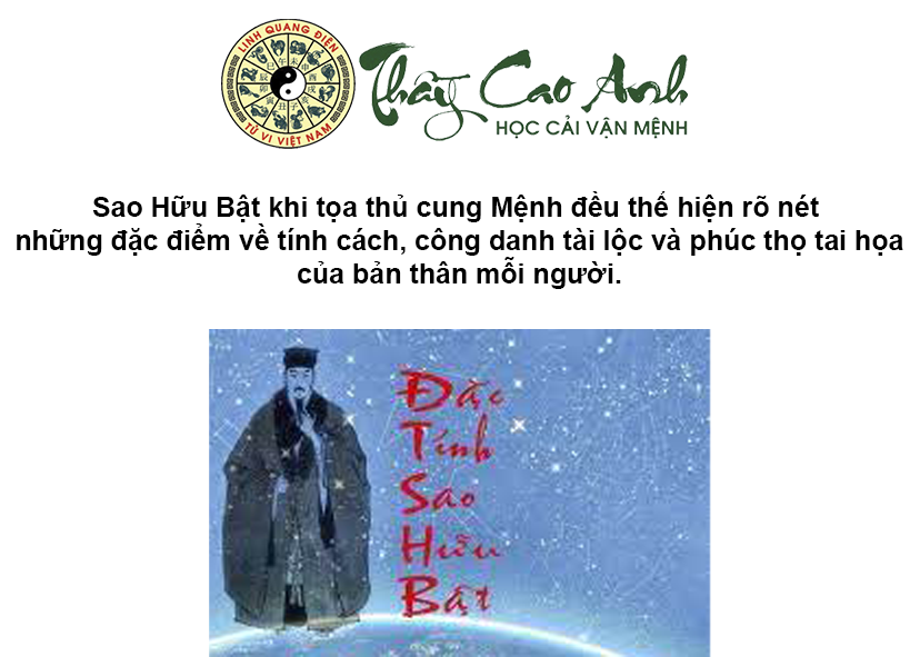 Luận giải sao Hữu Bật trong lá số tử vi