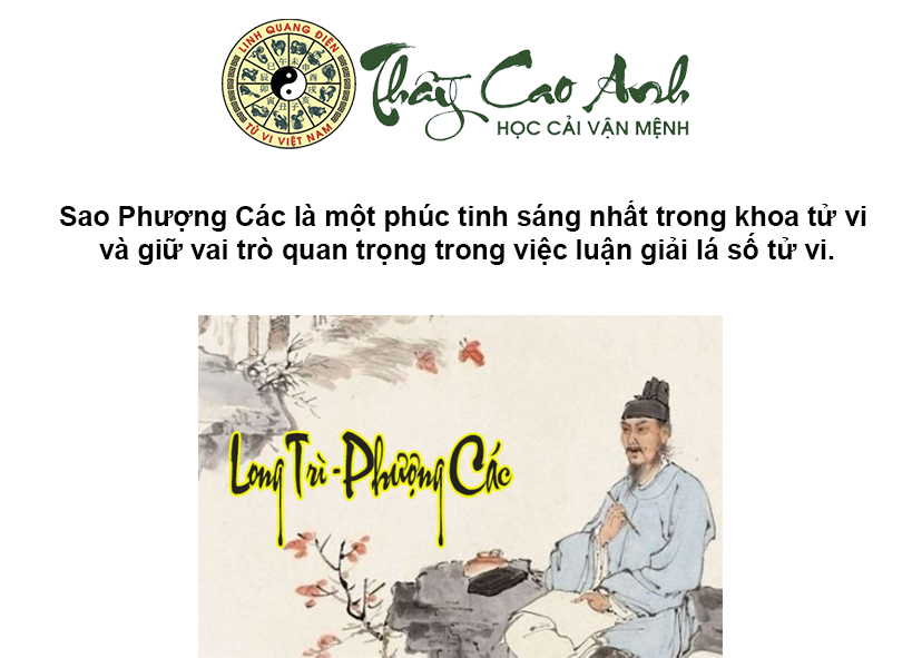 Luận giải sao Phượng Các trong lá số tử vi