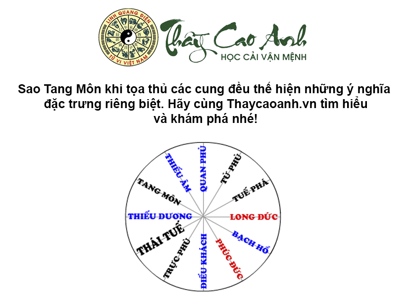 Luận giải sao Tang Môn trong lá số tử vi