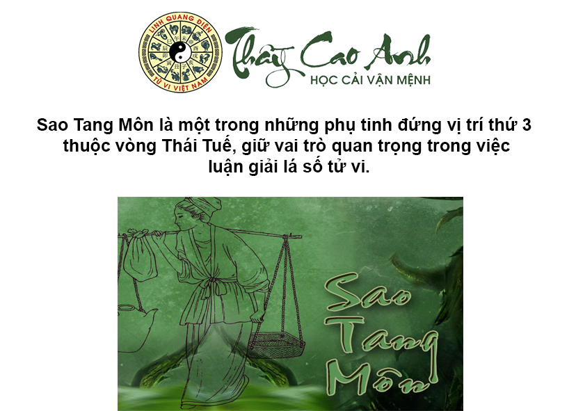 Luận giải sao Tang Môn trong lá số tử vi