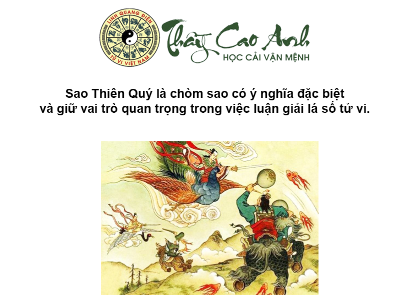 Luận giải sao Thiên Quý trong lá số tử vi