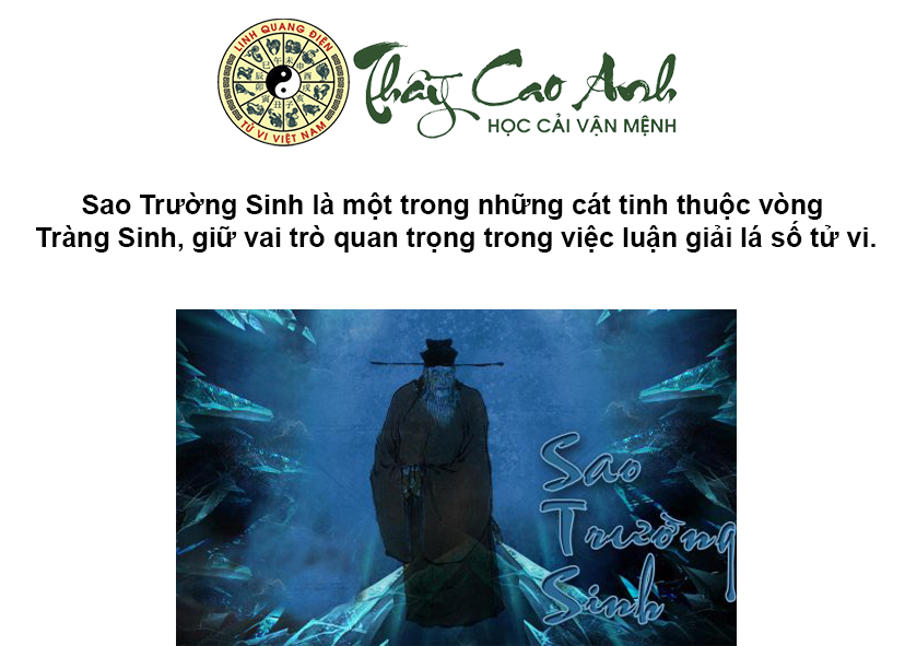 Luận giải sao Trường Sinh trong lá số tử vi
