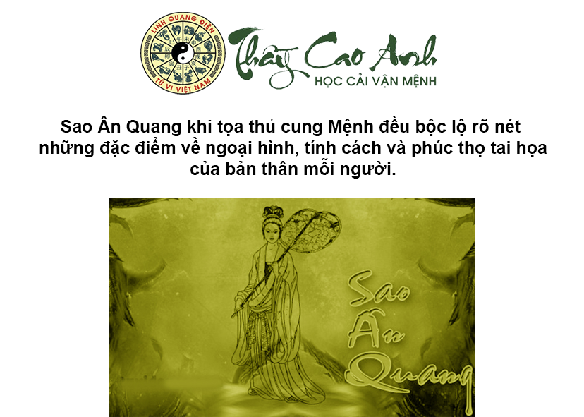 Luận giải sao Ân Quang trong lá số tử vi