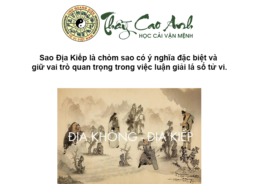 Luận giải sao Địa Kiếp trong lá số tử vi