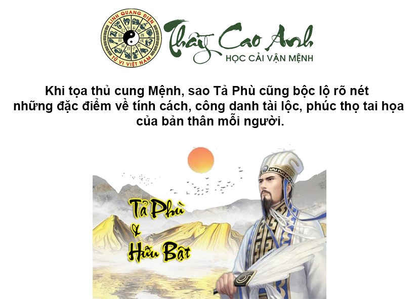 Luận giải sao Tả Phù trong lá số tử vi