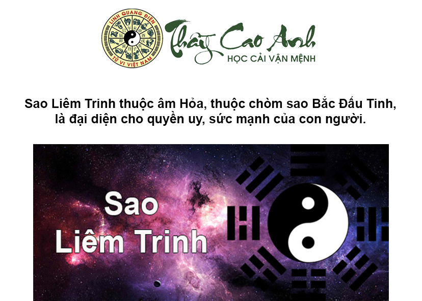 Luận giải sao Liêm Trinh trong lá số tử vi
