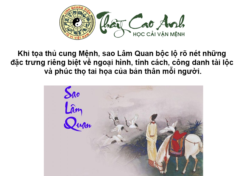 Luận giải sao Lâm Quan trong lá số tử vi