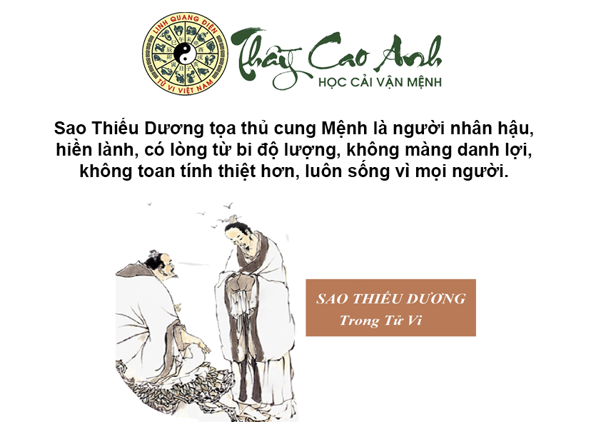 Luận giải sao Thiếu Dương trong lá số tử vi
