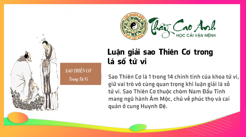 Luận giải sao Thiên Cơ trong lá số tử vi