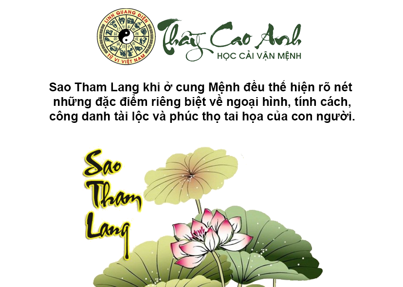 Luận giải sao Tham Lang trong lá số tử vi