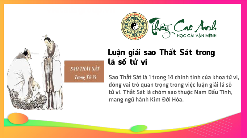 Luận giải sao Thất Sát trong lá số tử vi