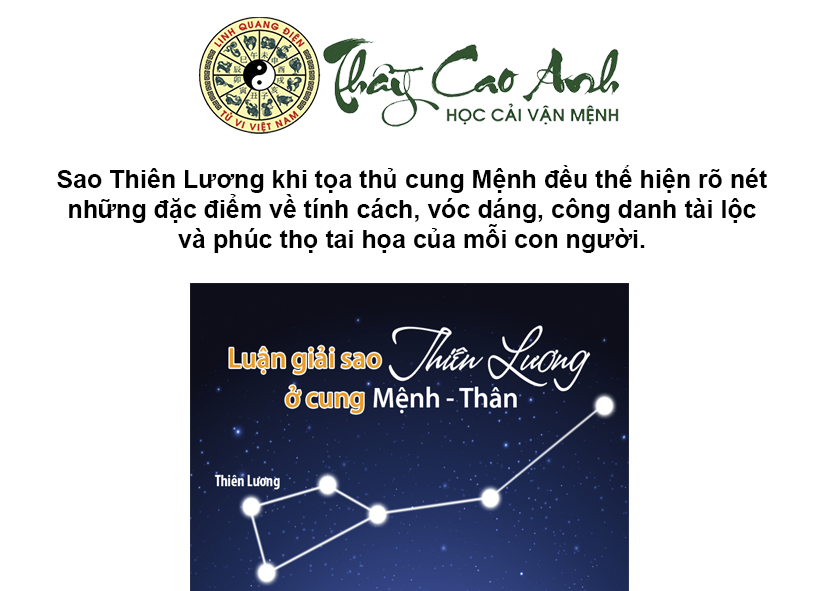 Luận giải sao Thiên Lương trong lá số tử vi