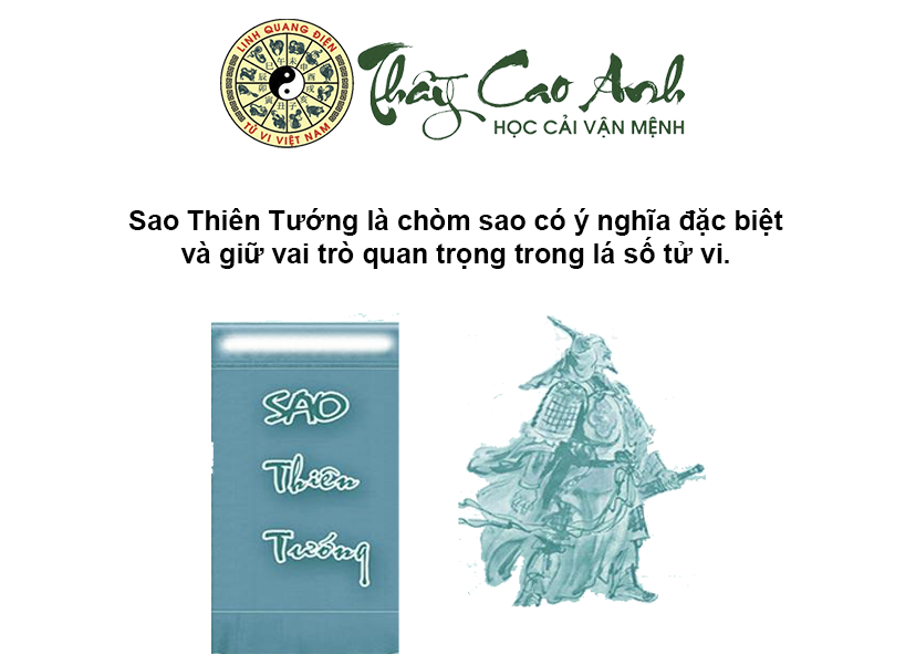 Luận giải sao Thiên Tướng trong lá số tử vi