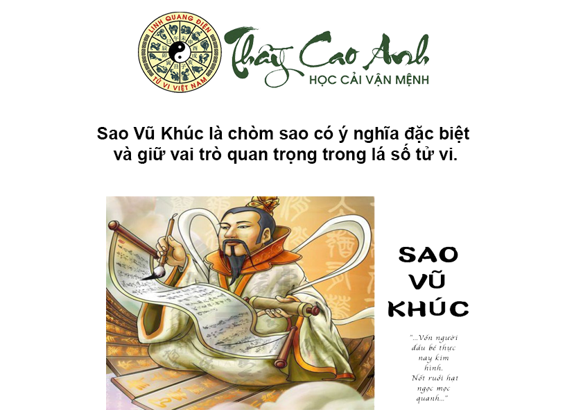 Luận giải sao Vũ Khúc trong lá số tử vi